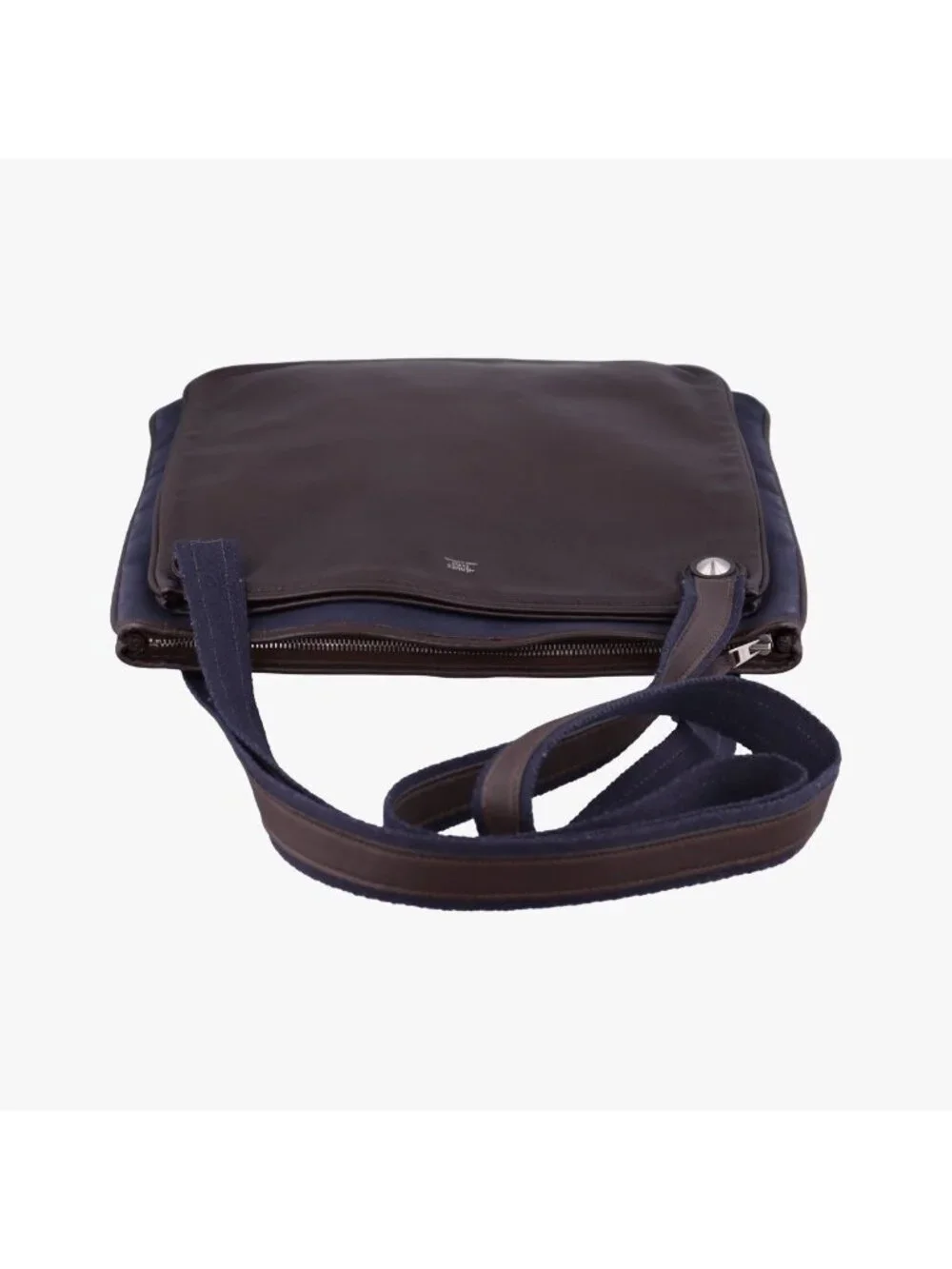 Hermes Mrs Hippie Black Toile Officier Veau Shoulder Bag
